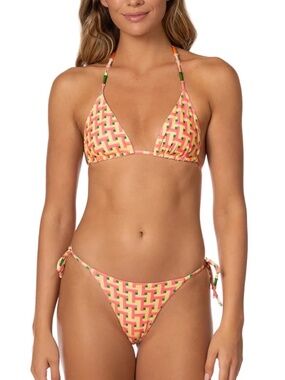 Maaji Blush Tide Bikini Medium NWT